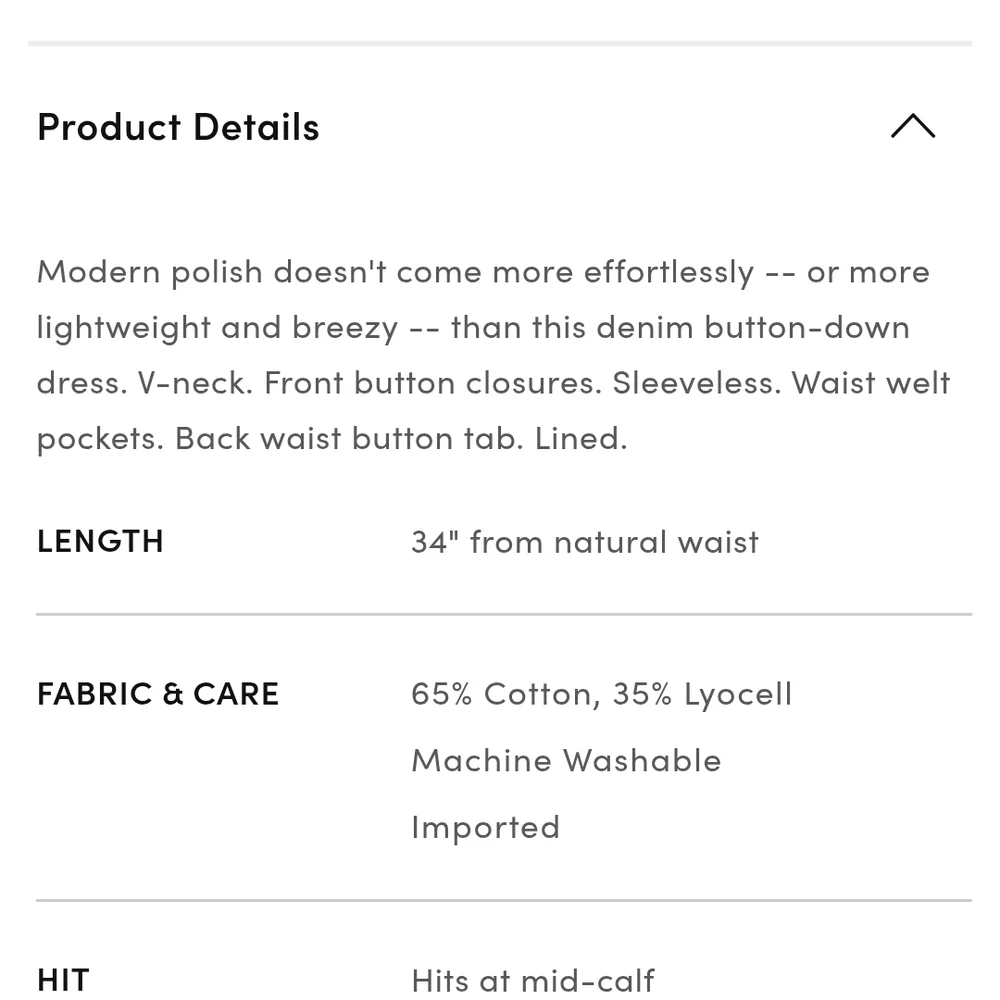 Ann Taylor Light Blue Denim Midi Dress - Picture 5 of 9